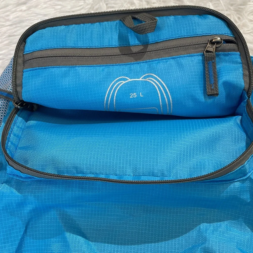 Blue Backpack With phone charger NWOT unisex
